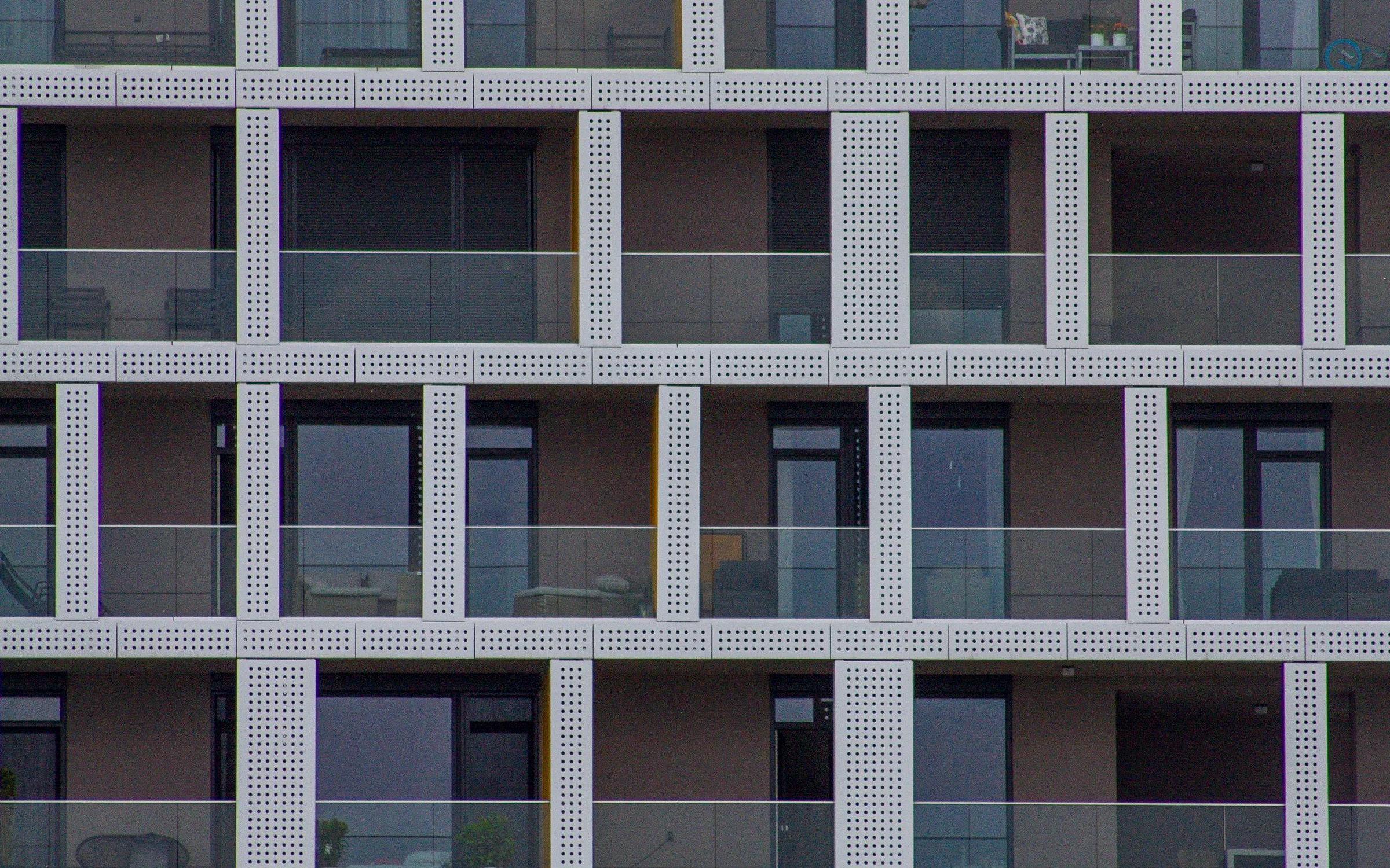 Fachada del proyecto Bolognesi 318 en Miraflores