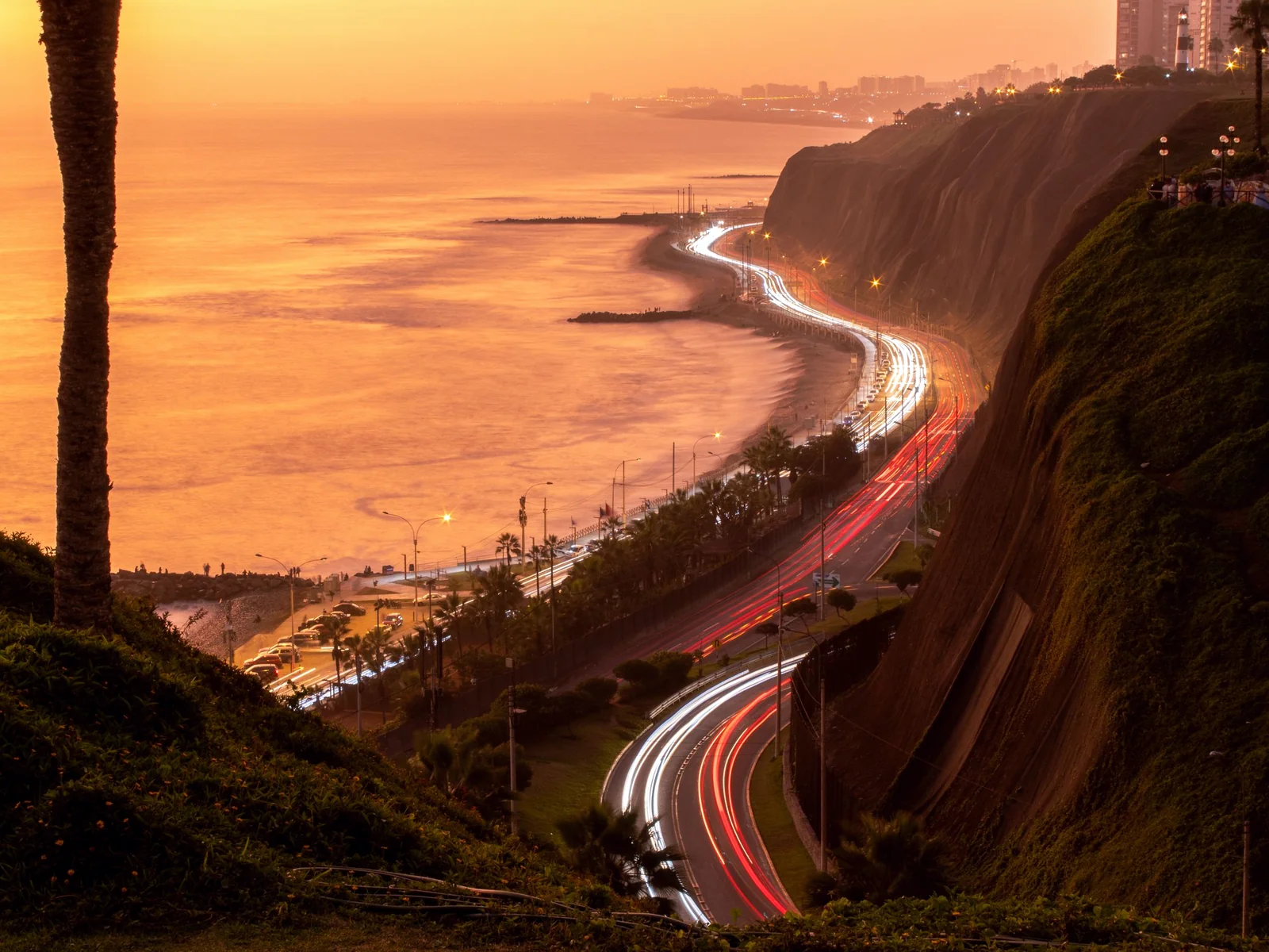 Vista de un proyecto ANIDA al atardecer